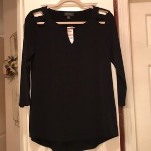 Thalia Sodi Black Top. NWT. Size small